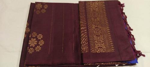 SOFT SILK SAREE WITH BLOUSE